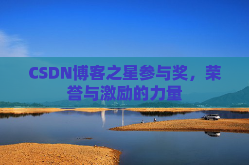 CSDN博客之星参与奖，荣誉与激励的力量